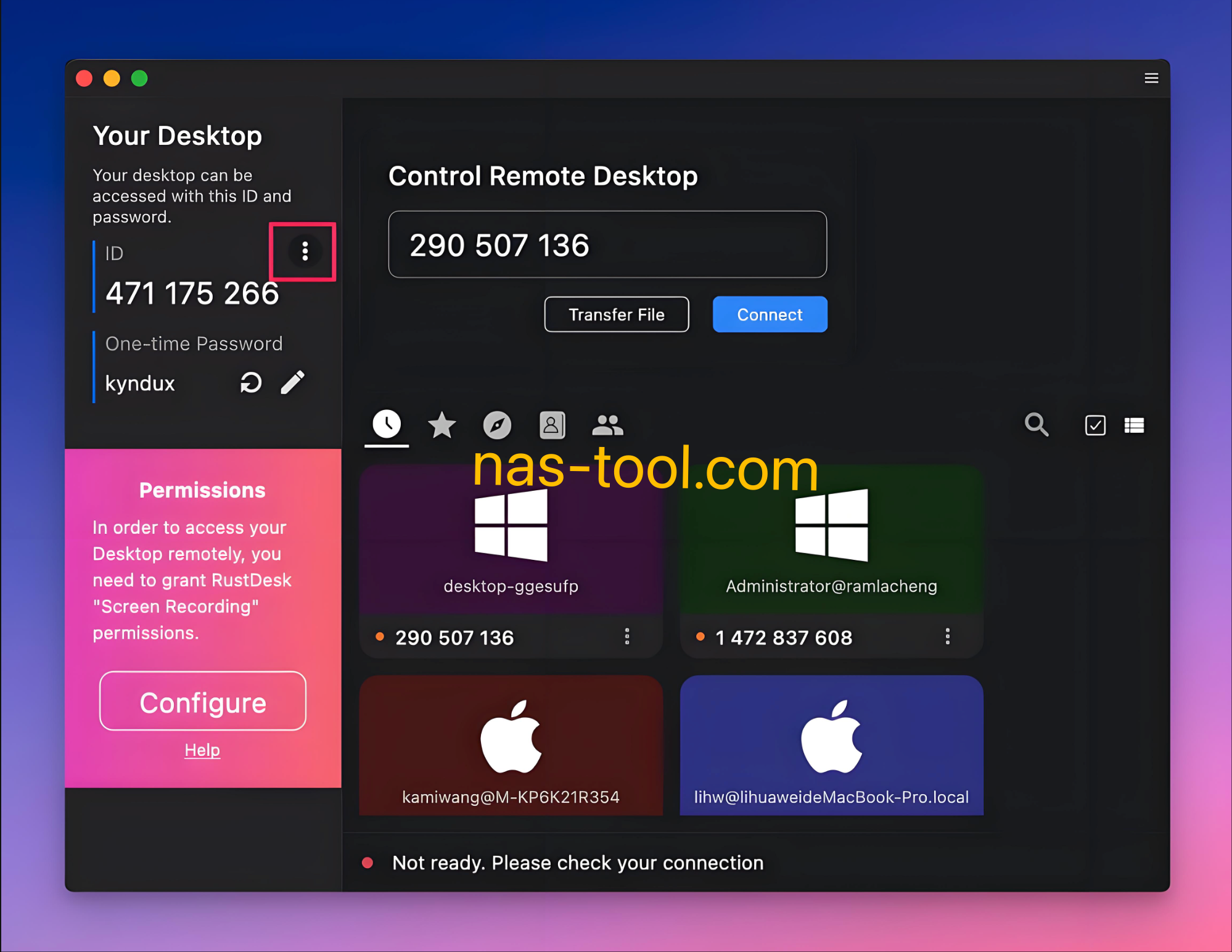 RustDesk 使用说明